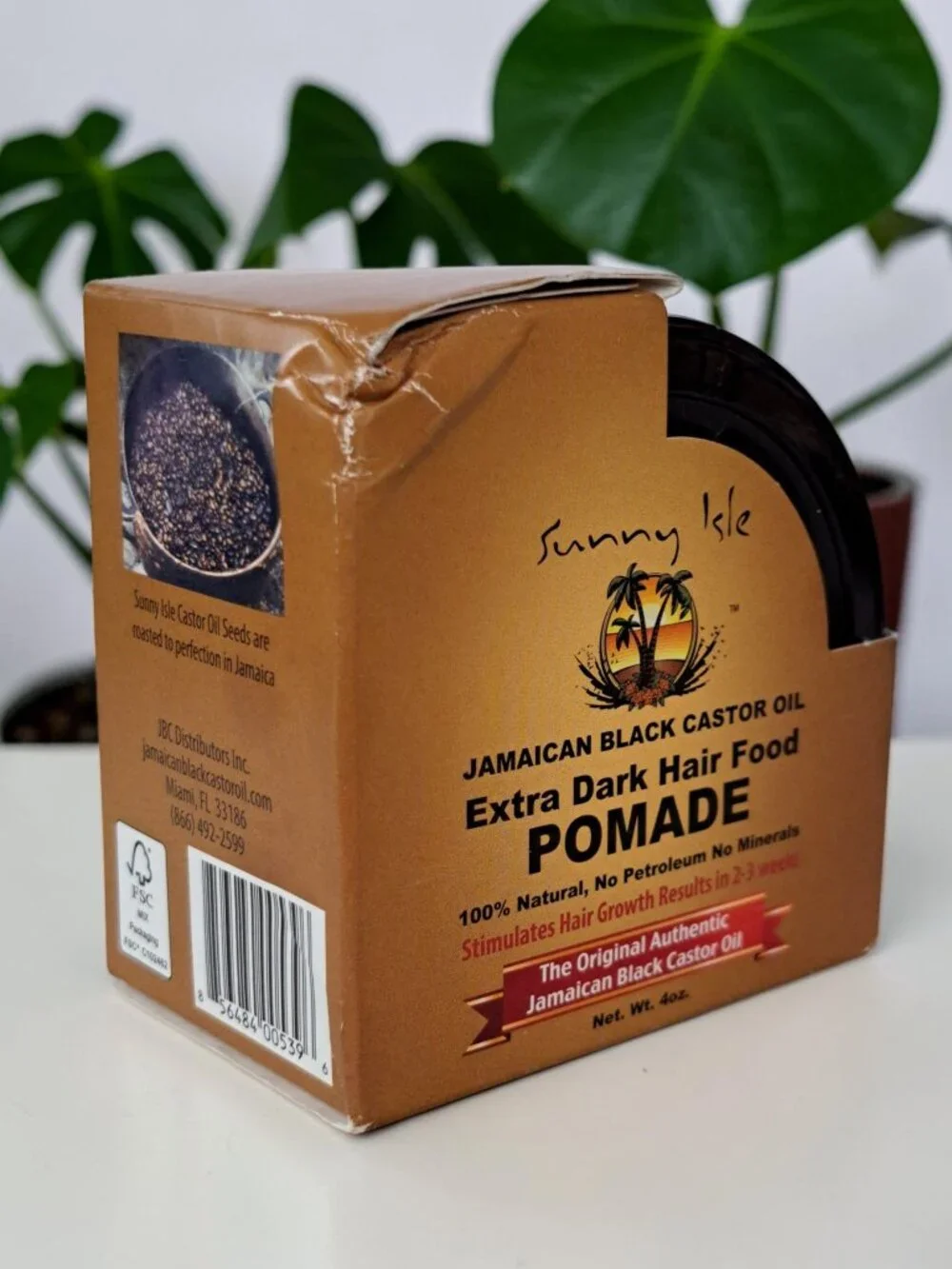 Sunny Isle Extra Dark Jamaican Black Castor Oil Hair Food Pomade
